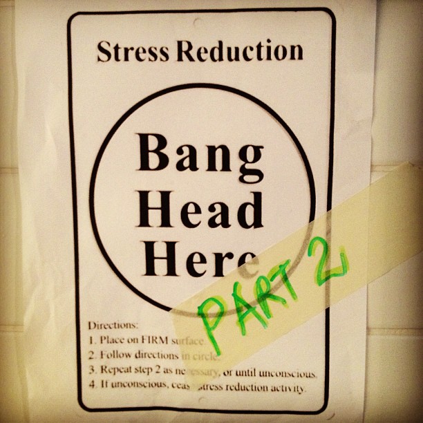 Ein ganz normaler Tag: Bang head here – Part 2